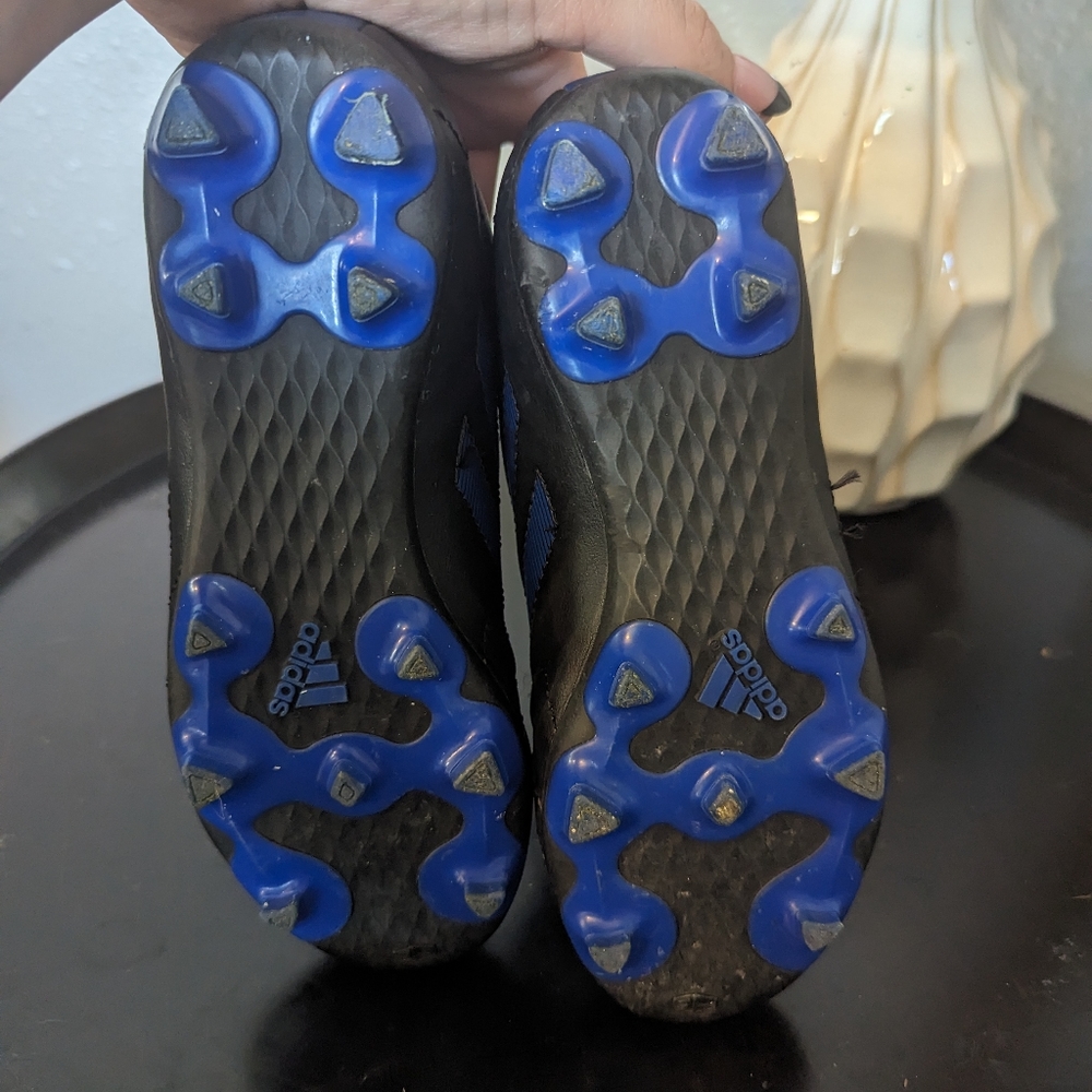 adidas Kids Shoes - Black and Blue - Picture 3 of 5